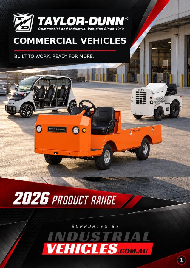 Industrial Vehicles brochure cover